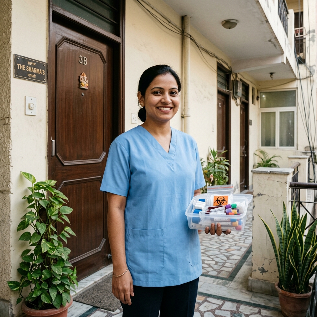 Why Getting a Blood Test at Home in Delhi is Basically a Superpower