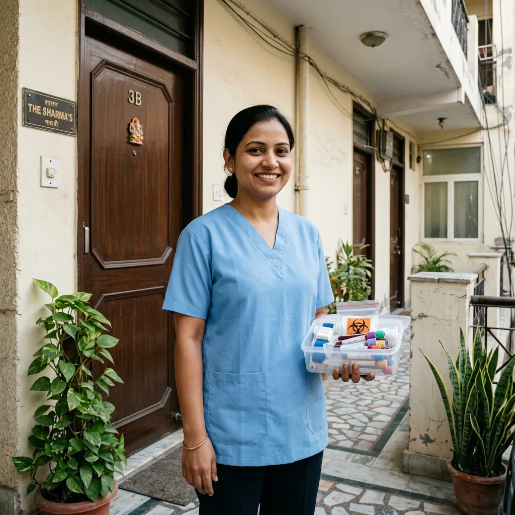 Why Getting a Blood Test at Home in Delhi is Basically a Superpower