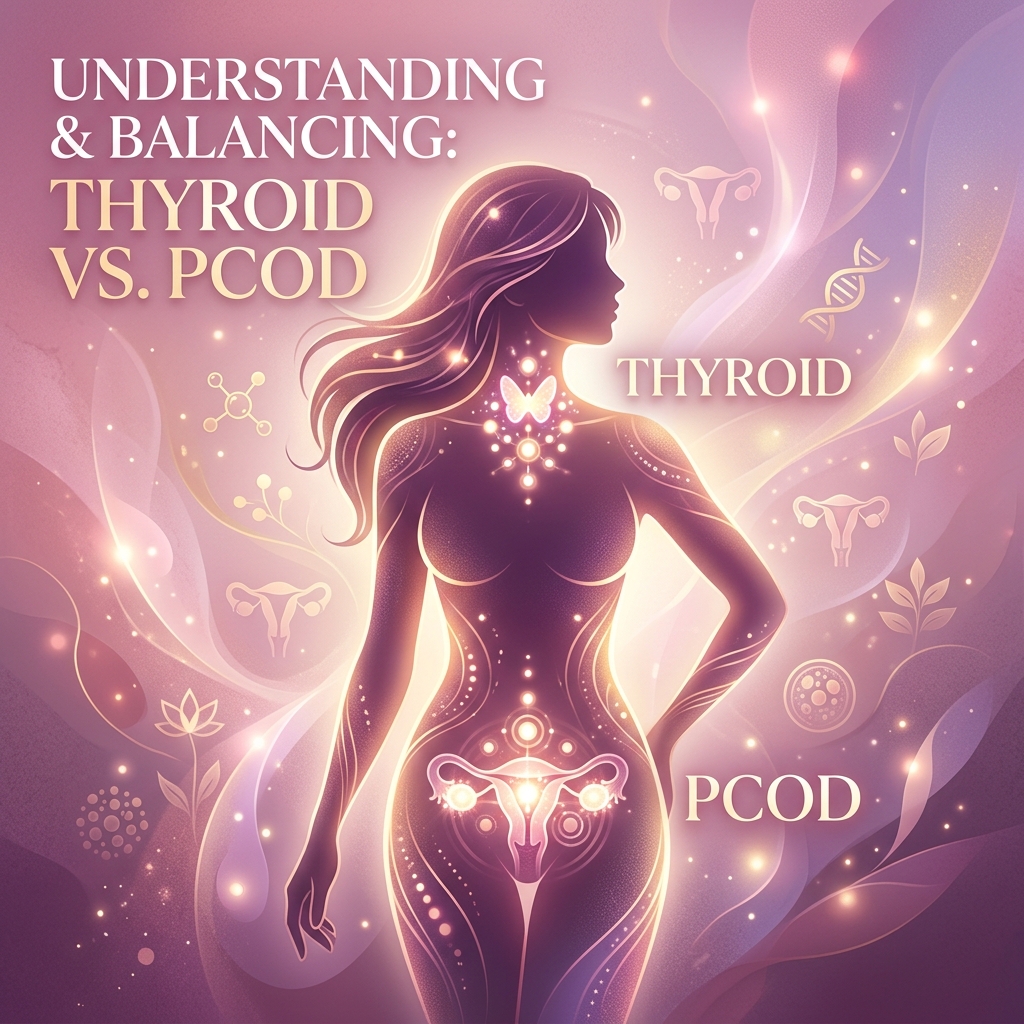 Thyroid vs PCOD: Understanding the Difference in Symptoms and Tests