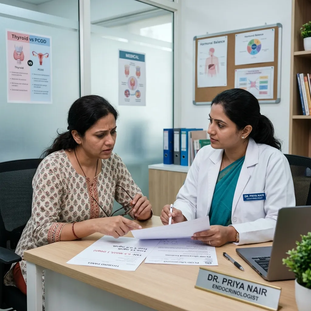 Thyroid vs PCOD: Understanding the Difference in Symptoms and Tests