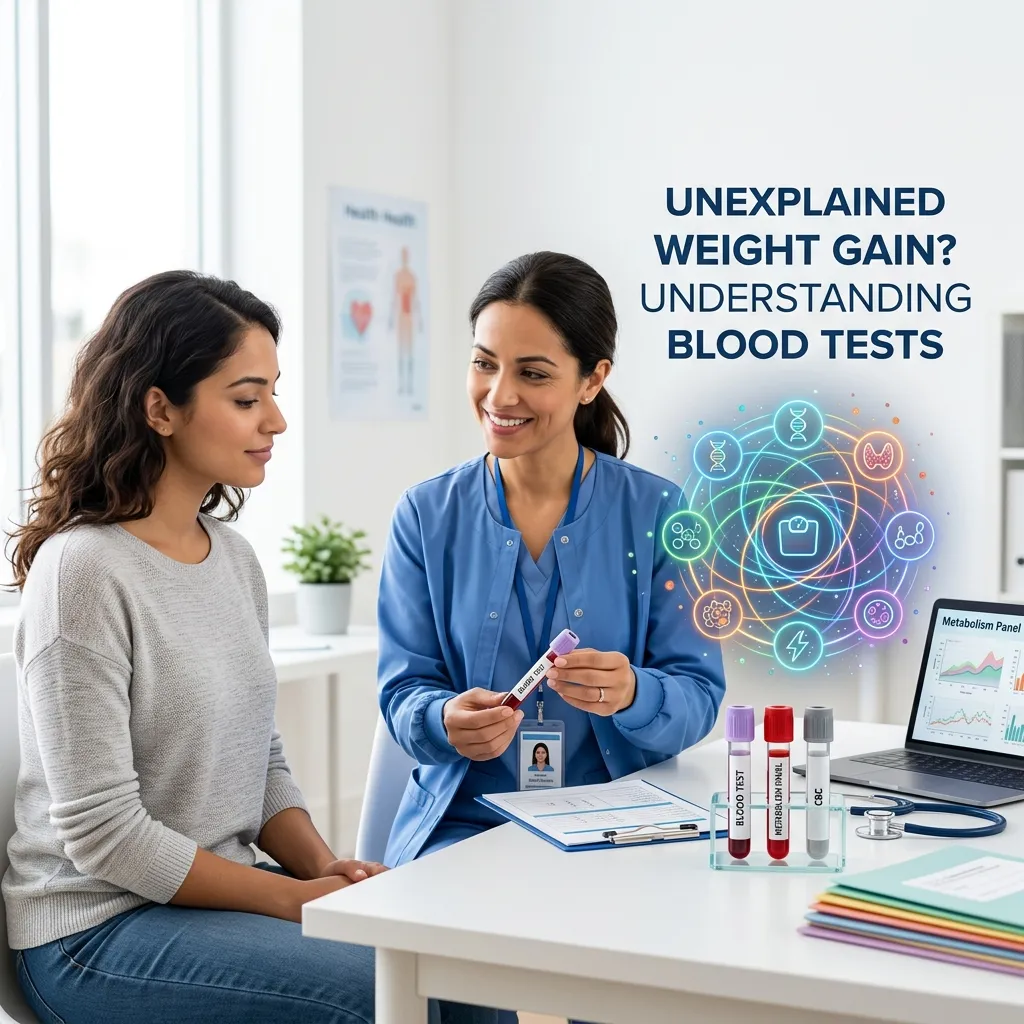 Unexplained Weight Gain? The 5 Blood Tests You Need Immediately